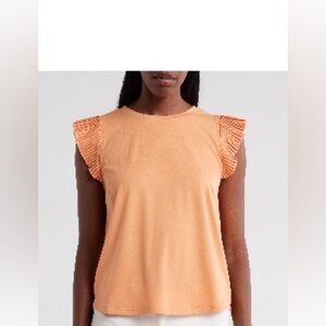 NWT Pleated sleeves shirt